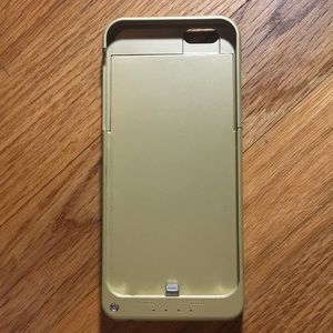 iphone 6, 6s gold charging case